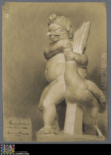 child with a goose - view 1
