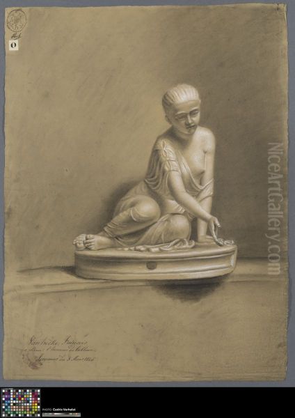 girl playing knucklebones - view 1