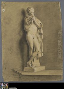 satyr with flute