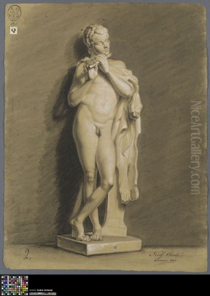 satyr with flute - view 1