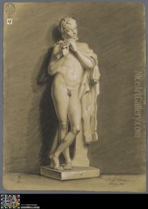 satyr with flute by Charles Nolf