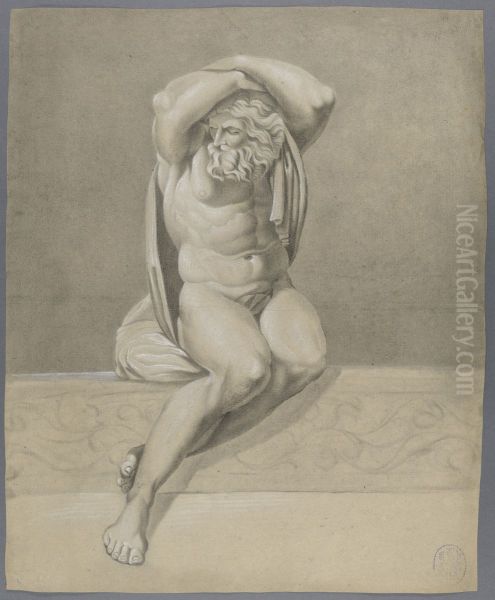 seated Atlas - view 1