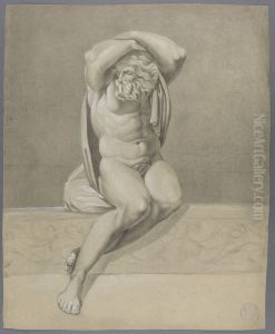 seated Atlas by Musea Brugge