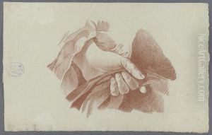 left hand in drapery left hand in drapery