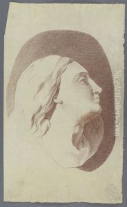 head of a woman by Musea Brugge