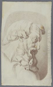 head of a bearded man head of a bearded man