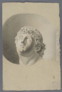 head of a man looking up