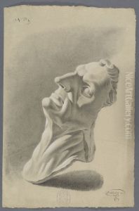 head of an older man by Louis van der Beke