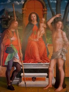 Madonna con il Bambino e i santi Rocco e Sebastiano