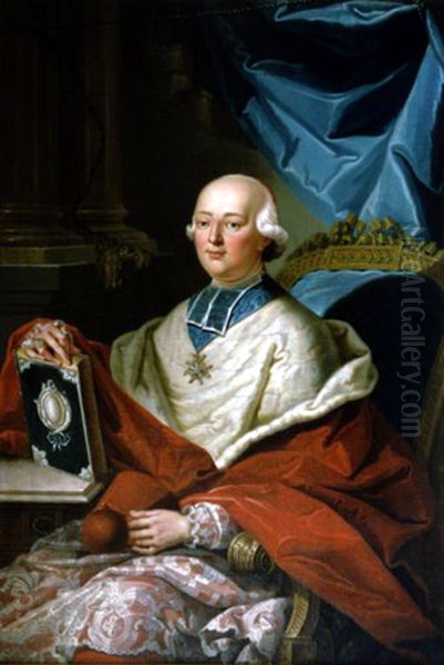 Portrait of Louis Rene Edouard, cardinal de Rohan (1734-1803) - view 1