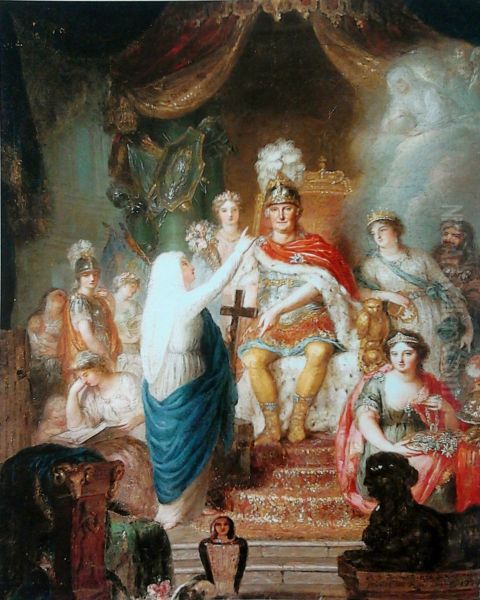 Apotheosis of Prince Augustus Ferdinand of Prussia. - view 1