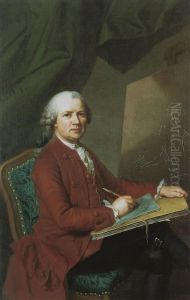 Self-portrait by Jakob Emanuel Handmann