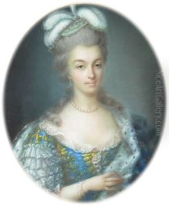 Portrait ofMarie Antoinette(1755-1793) by Anne Vallayer-Coster