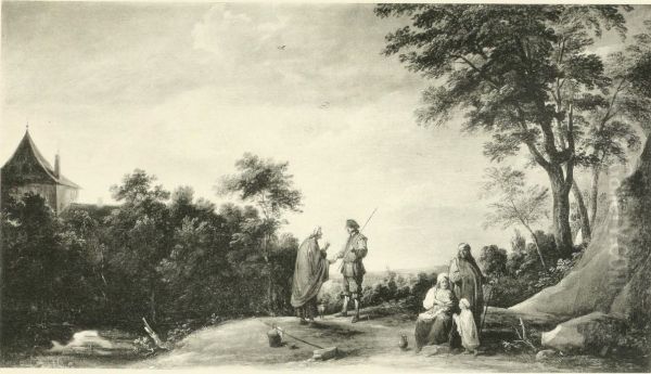 Landscape with Gypsies - view 1
