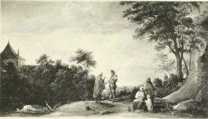 Landscape with Gypsies by David Teniers the Younger