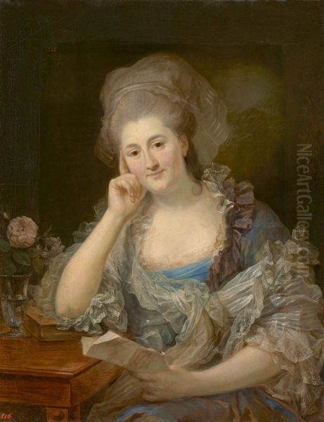 Portrait of Magdalena Agnieszka Sapiezyna nee Lubomirska, mistress to King Stanislaw Augustus - view 1
