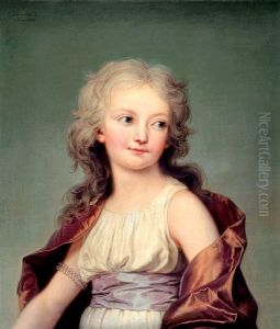 Portrait ofMarie Therese Charlotte of France, "Madame Royale" (1778-1851) by Adolf Ulrik Wertmuller