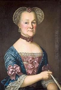 Portrait of Ulrika Bockista (1721-1782) by Nils Schillmark