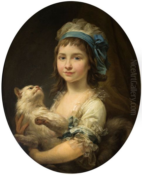 Portrait of Julia Manteuffel nee Duhamel. - view 1