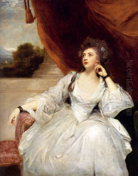 Portrait of Elizabeth Falconer, Mrs. Stanhope, as contemplation - view 1
