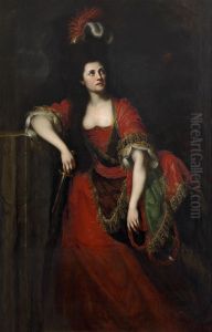 Johanna Sacco als "Medea" by Joseph Hickel