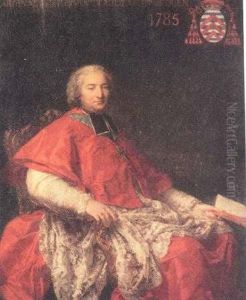 Portrait de Monseigneur Dominique de La Rochefoucauld, archeveque de Rouen