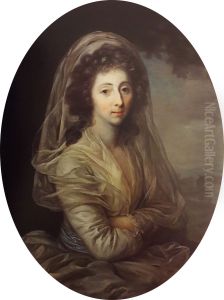 Portrait of Konstancja Rzewuska nee Lubomirska. Portrait of Konstancja Rzewuska nee Lubomirska.
