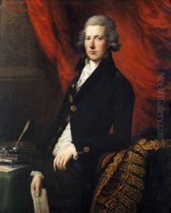 Portrait ofWilliam Pitt the Younger(1759-1806) by Gainsborough Dupont