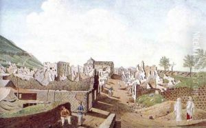Main Street after the Siege by Captain Davis looking South.
