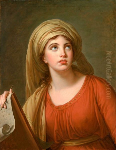 Life Study of Lady Hamilton as the Cumaean Sybil - view 1