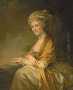 Portrait of the Countess Catherine Stroganoff (1744-1815) by Johann Baptist von Lampi the Elder