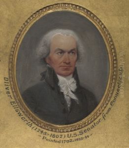 Portrait of Connecticut lawyer and politician Oliver Ellsworth.