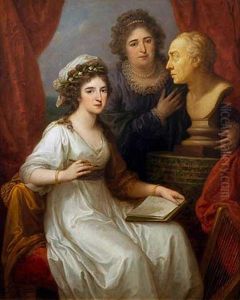 Anna Chernysheva and daughter by Angelica Kauffmann