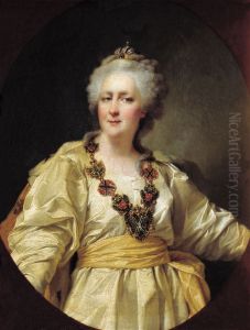 Portrait of Catherine II of Russia by Dmitry Levitzky