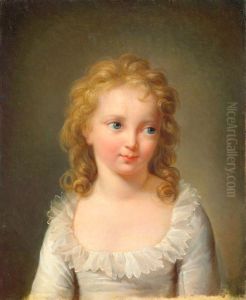 Portrait of Marie Therese Charlotte of France, (Madame Royale) (1778-1851) by Alexander Kucharsky