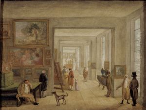 Sales rooms at the Elysee Palace in 1797