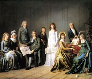Die Familie des Johannes Burky. by Pierre-Nicolas Legrand de Lerant