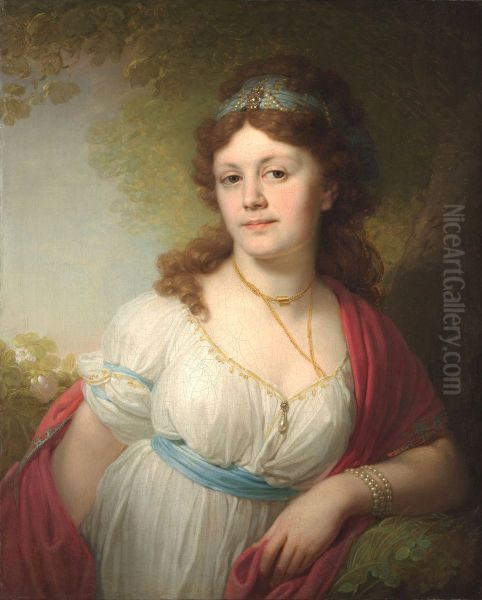 Portrait of Elizaveta Grigorevna Temkina (b.1775) - view 1