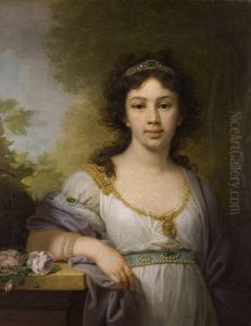 Portrait of Varvara Shidlovskaya Portrait of Varvara Shidlovskaya