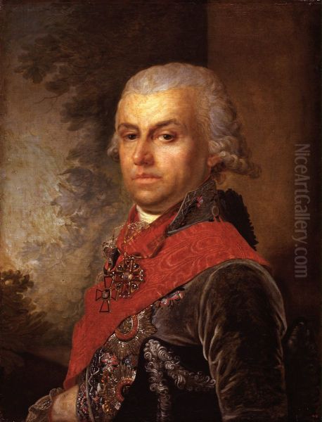 Portrait ofDmitry Prokofievich Troschinsky - view 1
