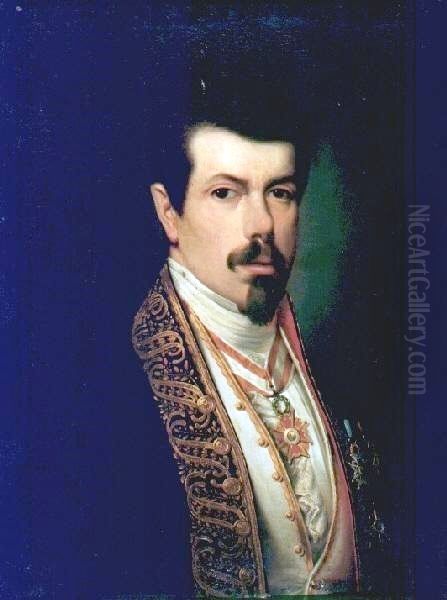 Autorretrato de Antonio Maria Esquivel - view 1