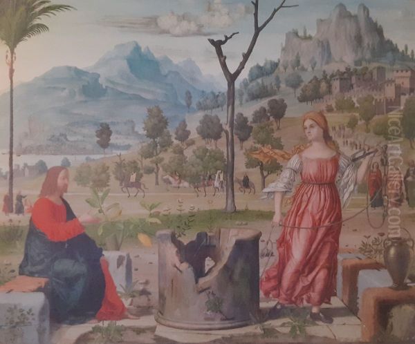 Gesu e la Samaritana al pozzo - view 1