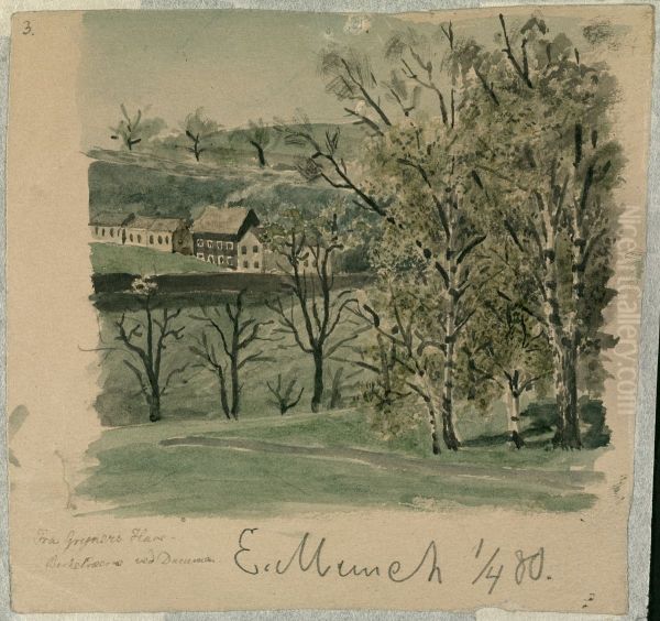 Fra hagen pa Nedre Foss - view 1