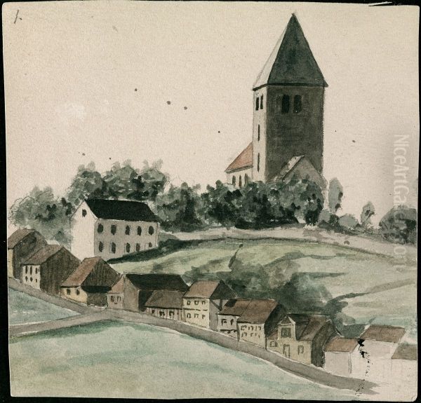 Old Aker Church and Telthusbakken - view 1