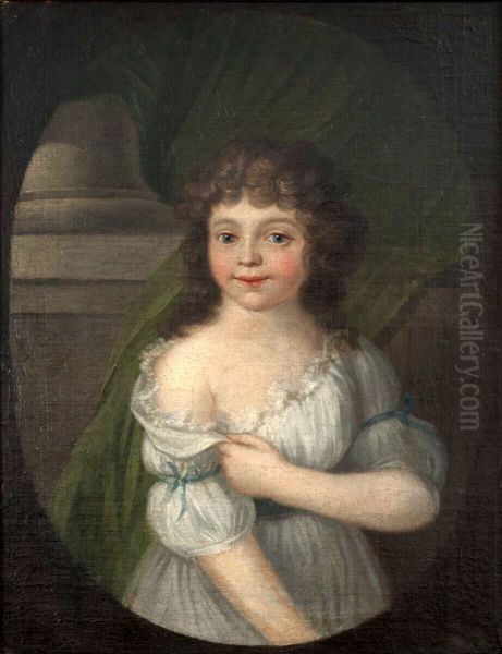 Portret Jozefy Morskiej (pozniej Antoniowej Ostrowskiej). - view 1