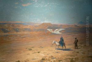 Flight into Egypt (sketch for the artwork of 1897)