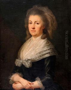 Portrait of Francisca Catharina von Steiger by August Friedrich Oelenhainz
