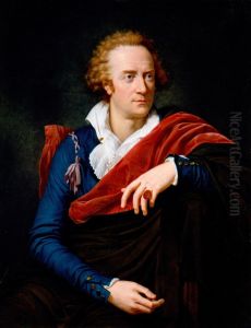 Portrait of Count Vittorio Alfieri by Francois-Xavier Fabre