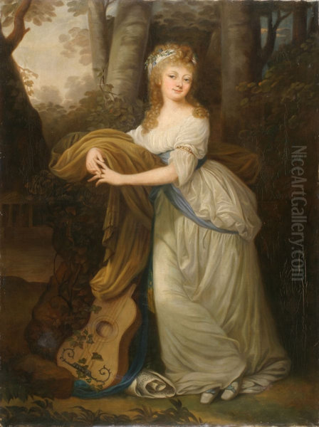 Portrait ofKrystyna Magdalena Radziwillowna(1776-1796), daughter ofMichal Hieronim Radziwill - view 1
