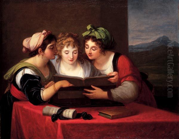 Three singers - view 1